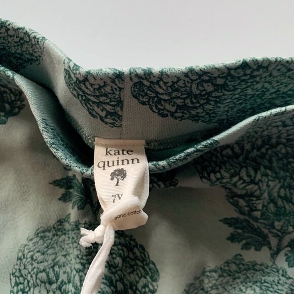 Kate Quinn Organics Girl Chrysanthemum skinny leggings 7 years - Picture 3 of 5